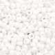 Miyuki seed beads 8/0 - Opaque white 8-402